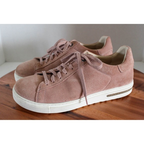 Birkenstock Shoes - Birkenstock Bend Low Sneakers 41 N / W 10 / M 8 Pink Suede Lace Up Casual Shoes